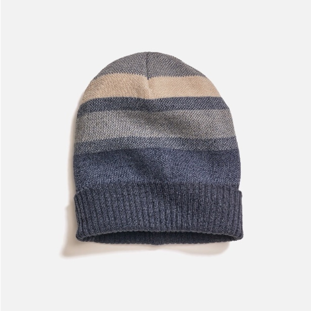 Striped Knit Beanie